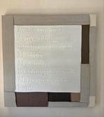 Kunstwerk van Sabine Kleiren 100x100, Antiek en Kunst, Kunst | Schilderijen | Abstract, Ophalen