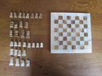 marmeren schaakspel jaren 70 als nieuw, Antiek en Kunst, Curiosa en Brocante, Ophalen of Verzenden