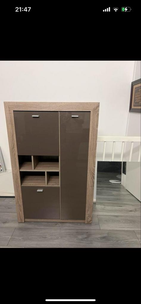 Hoogglans kast 140x40x90 cm, Huis en Inrichting, Kasten | Kledingkasten, Gebruikt, Minder dan 100 cm, 100 tot 150 cm, 25 tot 50 cm