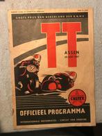 Omslag programma TT Assen 1957, Motoren, Gebruikt, Verzenden