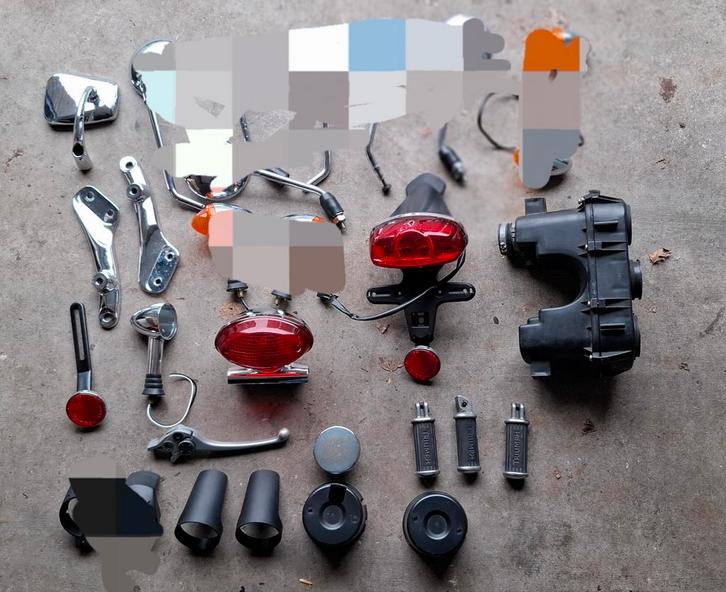 Triumph Onderdelen - Diverse Accessoires, Motoren, Onderdelen | Overige, Gebruikt, Ophalen of Verzenden