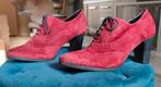 leuke rode pumps maat 41 van freeflex, Ophalen of Verzenden, Zo goed als nieuw, Rood