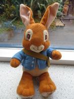 Konijn met blauw jasje Peter Rabbit merk K.I.E Trading, Kinderen en Baby's, Speelgoed | Knuffels en Pluche, Ophalen of Verzenden
