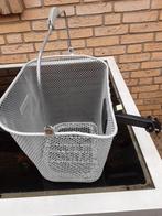 Mandje voor voorop de fiets, Ophalen