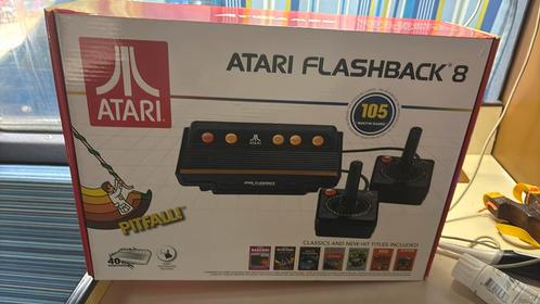 Flashback 8, Spelcomputers en Games, Spelcomputers | Nintendo NES, Zo goed als nieuw, Met 2 controllers, Ophalen of Verzenden
