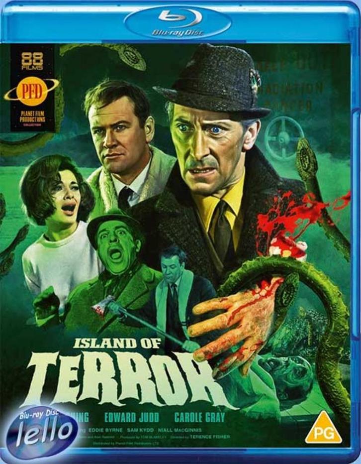 Blu-ray: Island of Terror (1969 Peter Cushing) KC UK nNLO, Cd's en Dvd's, Blu-ray, Nieuw in verpakking, Horror, Ophalen of Verzenden
