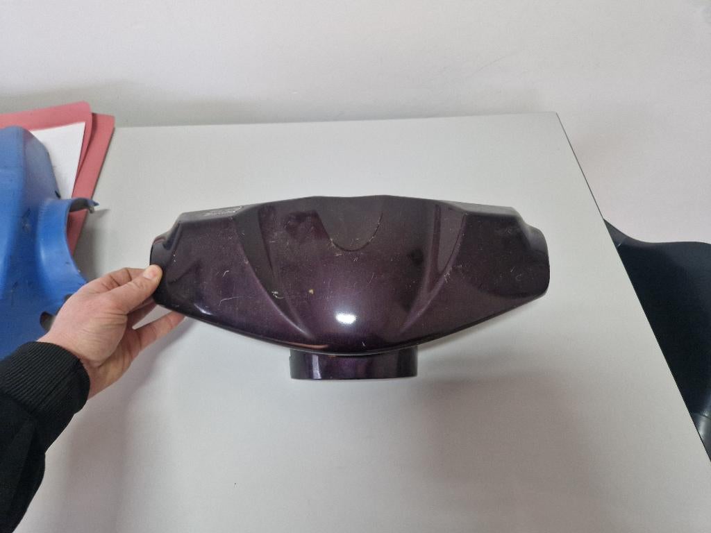 stuurkap peugeot vivacity kleur blauw / paars aubergine, Fietsen en Brommers, Ophalen, Gebruikt, Kap, Peugeot