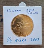 Zilveren herdenkingsmunt. 2003. Tour de France., Ophalen of Verzenden, Frankrijk, Losse munt, Zilver