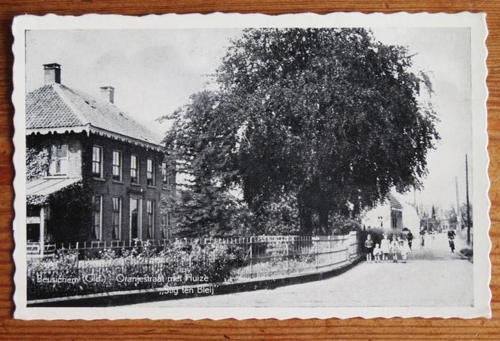 Beusichem: Oranjestraat met Huize "Stig ten Bleij", Verzamelen, Ansichtkaarten | Nederland, Voor 1920, Ophalen of Verzenden