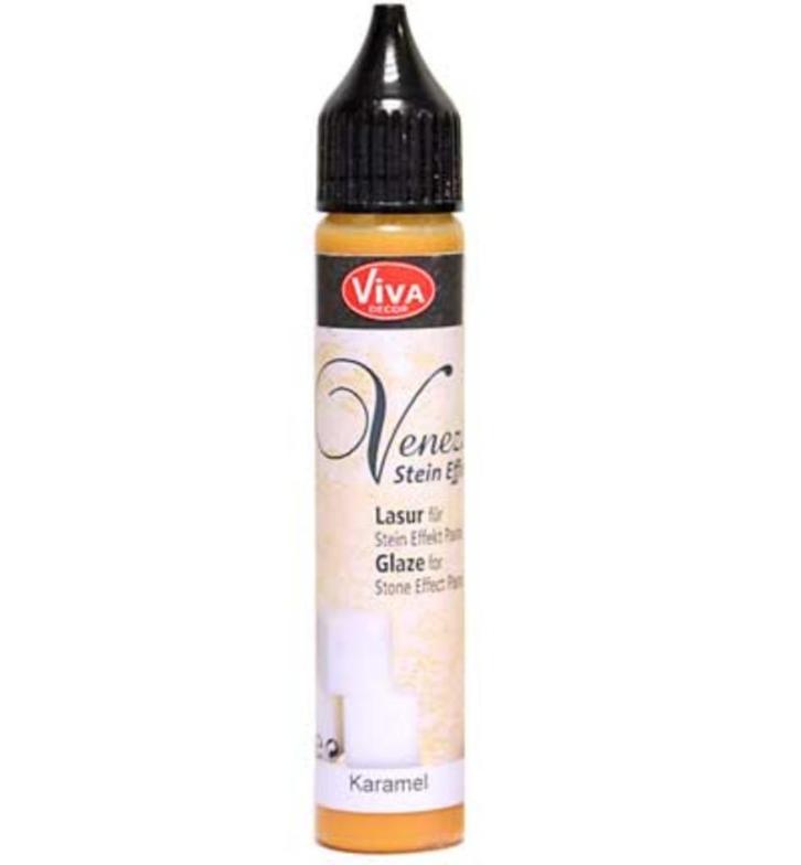 Viva Decor Venezia Lasur Karamell flesje 28 ml, Hobby en Vrije tijd, Knutselen, Nieuw, Overige typen, Ophalen of Verzenden