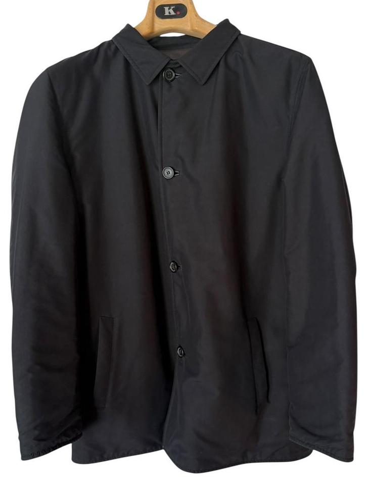 Ermenegildo Zegna Reversible Jas – Maat 52 (L), Kleding | Heren, Jassen | Winter, Zo goed als nieuw, Maat 52/54 (L), Zwart, Ophalen of Verzenden