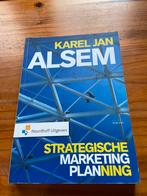 strategische marketing planning Karel Jan Alsem, Boeken, Ophalen of Verzenden, Zo goed als nieuw, Economie en Marketing, Karel Jan Alsem