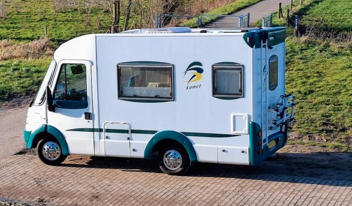 Weinsberg Komet 545 integraal camper 2003, Caravans en Kamperen, Campers, Particulier, tot en met 3, Integraal, Weinsberg, Fiat