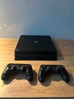 PlayStation 4 Pro 1 Tb + Evt met Controllers Nette staat, Spelcomputers en Games, Ophalen, Zo goed als nieuw, Met 2 controllers