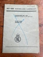 KL Defensie Schiet Tabel FAL geweer 7,62 mm nato 1979, Verzamelen, Militaria | Tweede Wereldoorlog, Nederland, Landmacht, Verzenden