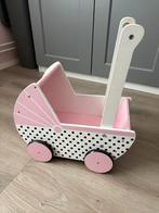 Houten Poppenwagen, Ophalen, Gebruikt, Jongen of Meisje