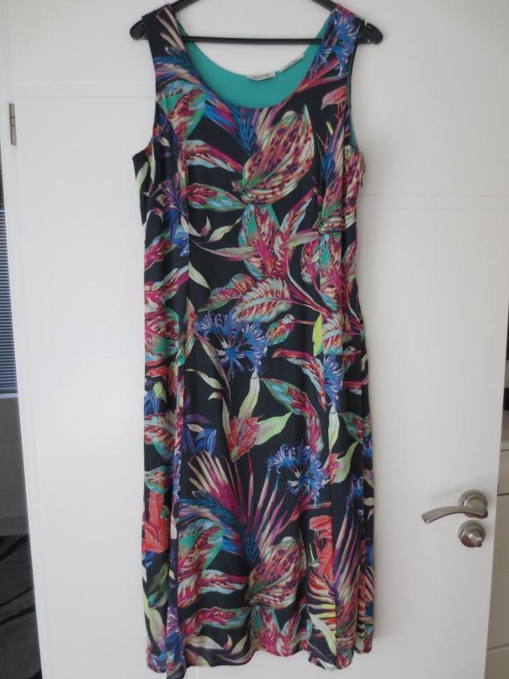 Malvin Zomerjurk, maat 40, Kleding | Dames, Jurken, Zo goed als nieuw, Maat 38/40 (M), Overige kleuren, Onder de knie, Ophalen of Verzenden