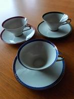 3 ragfijne porseleinen theekopjes Z&Co Tirschenreuth Bavaria, Ophalen of Verzenden, Zo goed als nieuw, Porselein, Kop en/of schotel