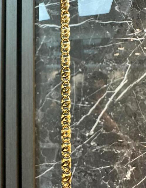 18K gouden valkenoog armband, Sieraden, Tassen en Uiterlijk, Armbanden, Nieuw, Goud, Goud, Ophalen of Verzenden