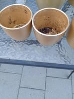 Bloem potten, Tuin en Terras, Bloempotten, Ophalen, Rond, Zo goed als nieuw, Tuin