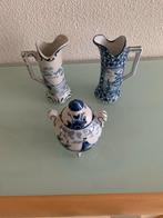 Antiek Delfts Blauw Set - 3 Stuks, Ophalen of Verzenden