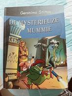 Geronimo Stilton - De mysterieuze mummie hardcover als nieuw, Fictie algemeen, Geronimo Stilton, Ophalen of Verzenden, Zo goed als nieuw
