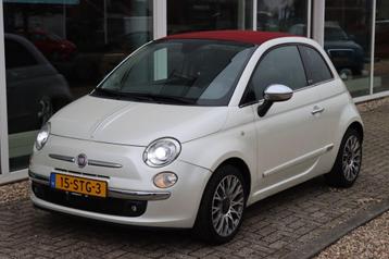 Fiat 500c Cabrio 0.9 Twinair ROCK | Xenon | Leder 2011 Wit 