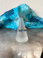 Tanzaniet topaas Swiss blue geluk beschermt succes intuïtie, Sieraden, Tassen en Uiterlijk, Ringen, Blauw, Nieuw, Ophalen of Verzenden