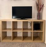 Gratis IKEA KALLAX open kast houten stellingkast / dressoir, Ophalen, Met plank(en), Gebruikt, Minder dan 150 cm