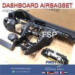 W205 C43 C63 dashboard airbagset Mercedes C Klasse 2019 leer, Ophalen of Verzenden, Gebruikt, Mercedes-Benz