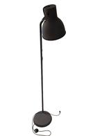 IKEA HEKTAR staande lamp – donkergrijs, Huis en Inrichting, Lampen | Vloerlampen, Ophalen, Gebruikt, IKEA, Metaal