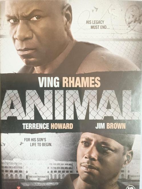 Animal Dvd NL ZGAN Ving Rhames Terrence Howard, Cd's en Dvd's, Dvd's | Thrillers en Misdaad, Zo goed als nieuw, Maffia en Misdaad