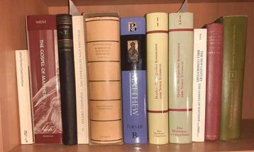 Commentaren Nieuwe Testament Mattheus. Zie omschrijving beschikbaar voor biedingen