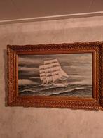 Mooi schilderij op linnen geschilderd, Antiek en Kunst, Ophalen