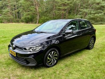 Volkswagen Polo 95pk 2023 Zwart CarPlay Incl. Garantie! beschikbaar voor biedingen