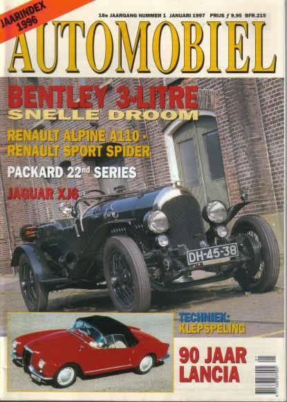 Automobiel 1 1997 : Citroen DS - Jaguar XJ6 S1 - Renault 16, Ophalen of Verzenden, Gelezen, Algemeen