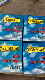 123inkt voor Canon cartridges kleur en zwart, Nieuw, Cartridge, Ophalen, 123  inkt