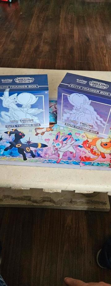Pokémon chilling reign etb elite trainer box  setje! beschikbaar voor biedingen