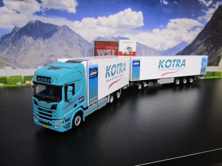 Wsi 01-4304 Scania R Normal CR20N , Kotra, Hobby en Vrije tijd, Modelauto's | 1:50, Nieuw, Bus of Vrachtwagen, Wsi, Ophalen