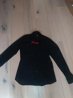 Kinder Blouse zwart met eventuel strikje, Ophalen of Verzenden, Zo goed als nieuw, Maat 34 (XS) of kleiner, Zwart