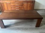 Noten Salontafel 140x70, Huis en Inrichting, Tafels | Eettafels, Ophalen, 100 tot 150 cm, 50 tot 100 cm, Zo goed als nieuw