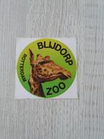 sticker BLIJDORP ZOO te Rotterdam, Ophalen of Verzenden, Zo goed als nieuw, Bedrijf of Vereniging