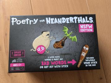 Poetry for Neanderthals (NSFW Engels) beschikbaar voor biedingen