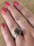 Ring Bliss Woman in Steel K11538, Sieraden, Tassen en Uiterlijk, Ringen, Bruin, IJzer of Staal, Nieuw, Ophalen of Verzenden