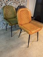 Nieuwe set van 3 eetkamerstoelen icatchers leer nu €120, Huis en Inrichting, Ophalen, Overige kleuren, Drie, .