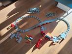 Zeer uitgebreide Duplo elektrische treinbaan incl station, Ophalen of Verzenden, Zo goed als nieuw