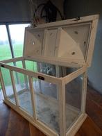 2 sier huisjes met glas, Ophalen of Verzenden, Minder dan 75 cm, Hok, Minder dan 60 cm