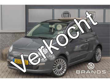 Fiat 500C 0.9 TwinAir Lounge Airco Leder PDC LM velgen beschikbaar voor biedingen