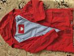 Donker rood meisjes jas ,maat 140,Mango, Ophalen of Verzenden, Zo goed als nieuw, Regenjas