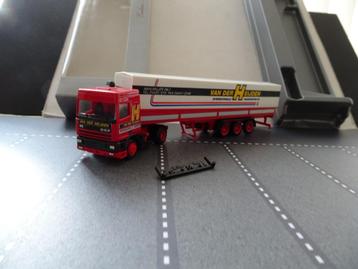022 herpa daf 95 van der heijden wahlwiller 1:87 truck trein beschikbaar voor biedingen